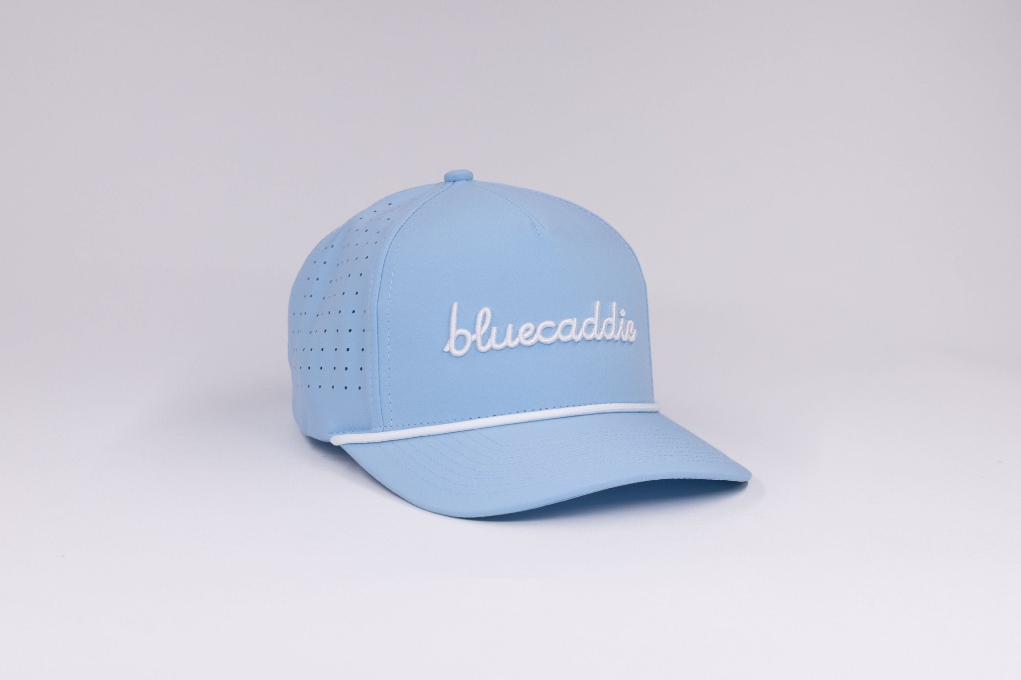 Powder Blue Rope Hat - bluecaddie