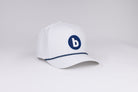 White OGcaddie Rope Hat - bluecaddie