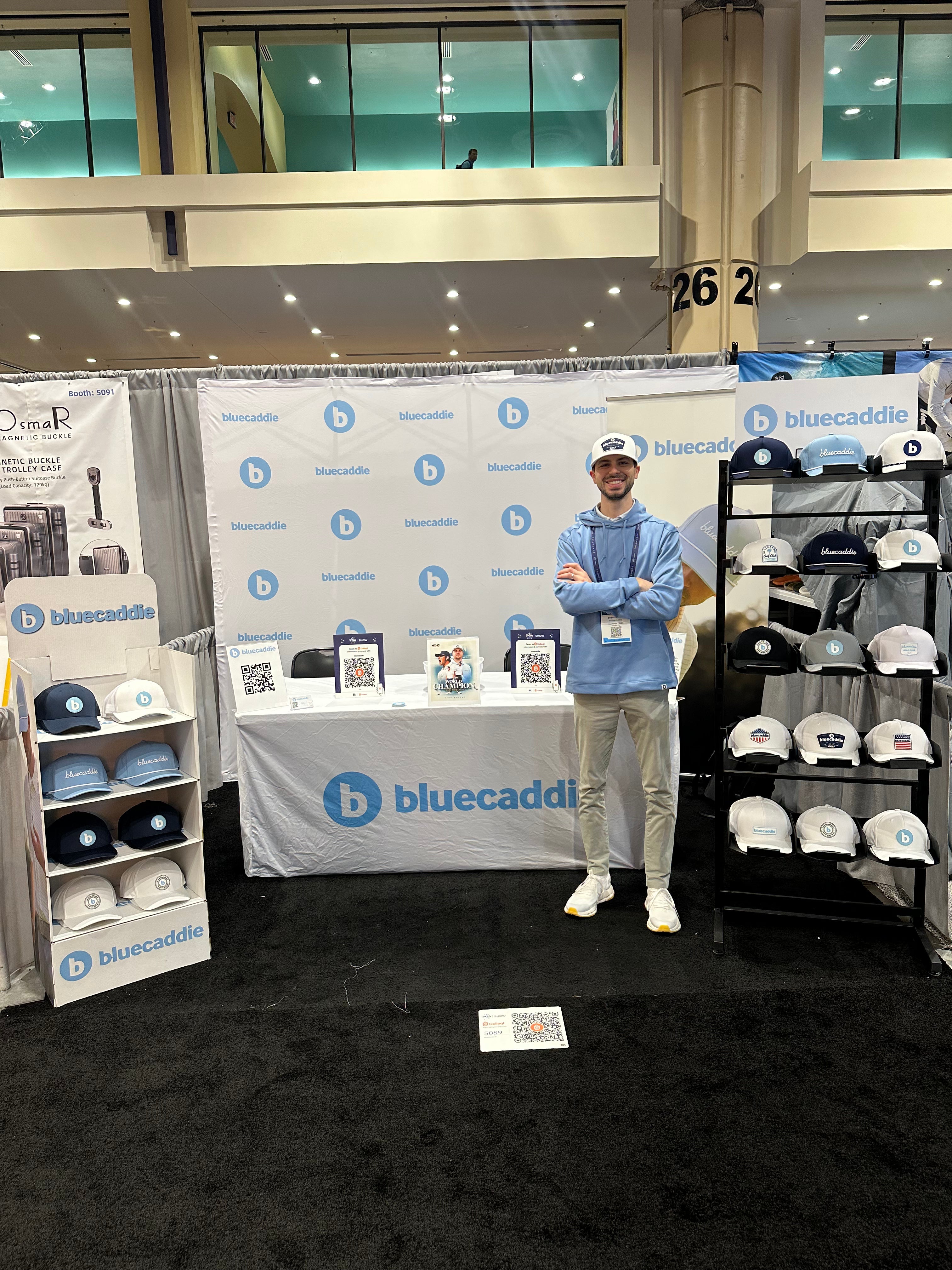 Premium Golf Hats for Every Golfer | bluecaddie at the 2026 PGA Show
