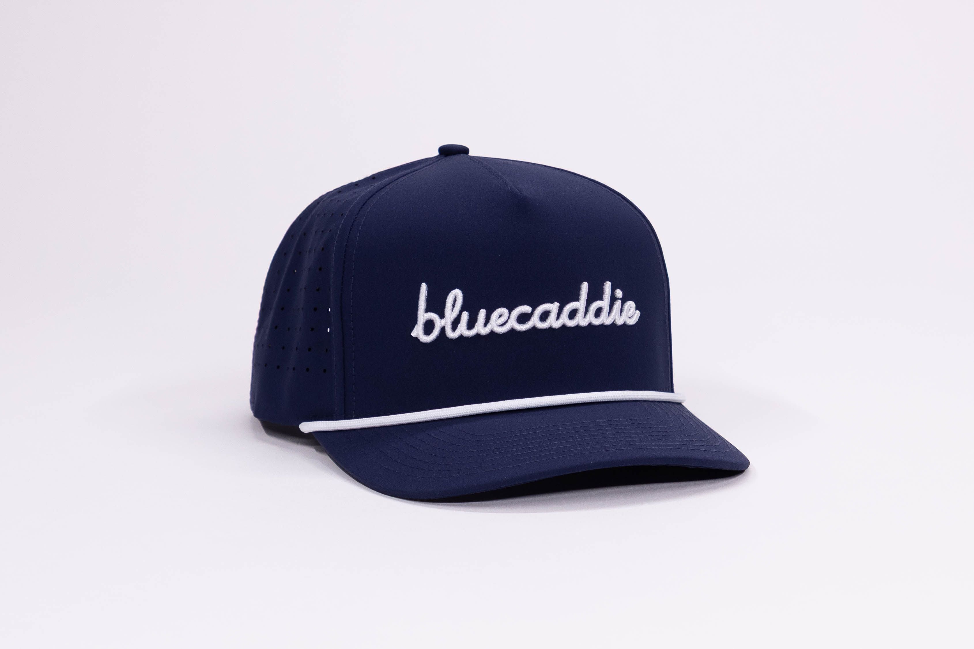Navy Script Rope Hat – bluecaddie