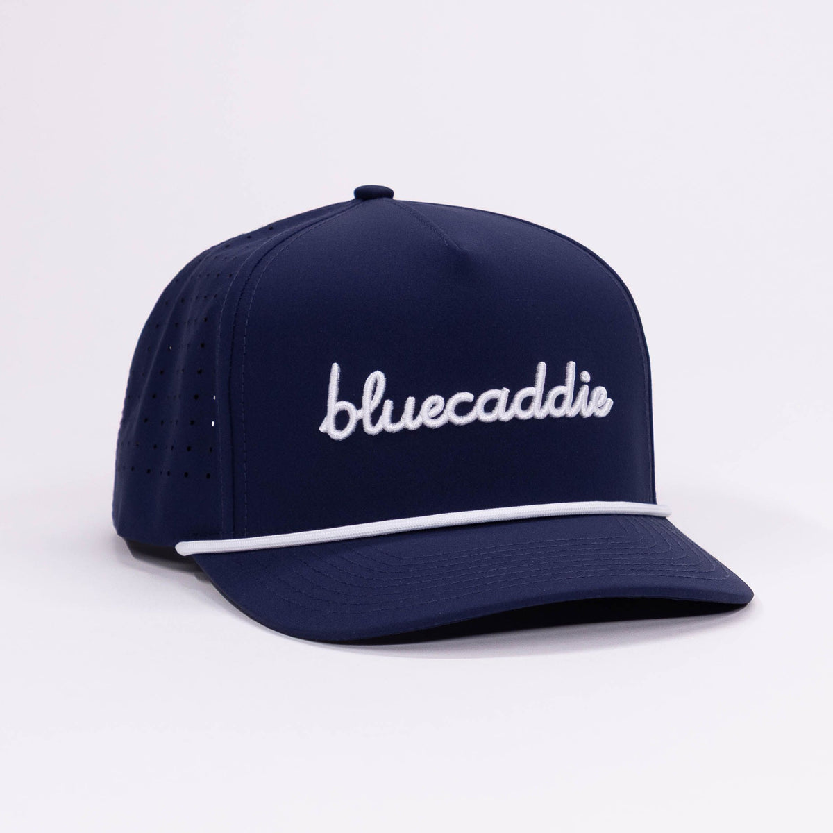 Navy Script Rope Hat – bluecaddie